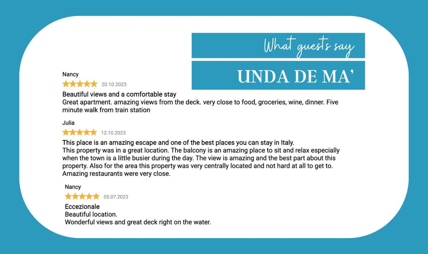 Unda De Ma Sea View Terrace Apartment 韦尔纳扎 外观 照片